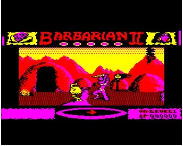 Barbarian II (1988-89)(Palace Software-Superior Software) screen shot game playing